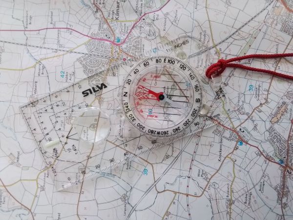 map and compass